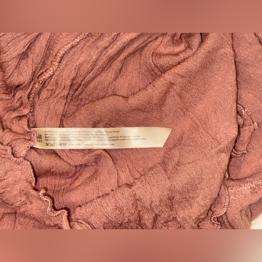 NEW Free People Adella Maxi Slip Copper brown summer Dress sz S - Picture 6 of 7